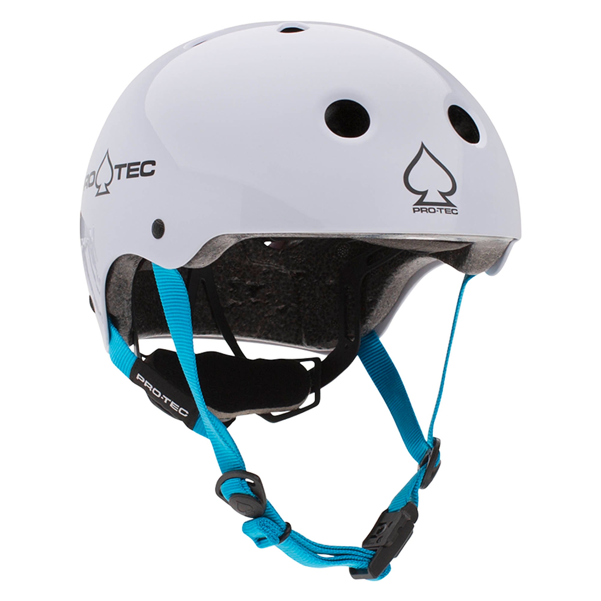 PRO-TEC - CLASSIC CERTIFIED GLOSS WHITE HELMET – The Drive
