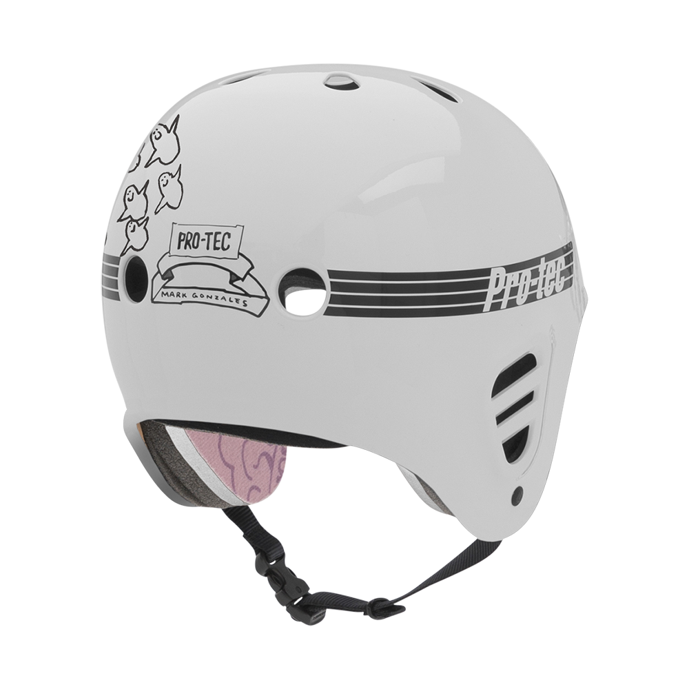 FULL CUT SKATE GONZ - WHITE GLOSS - Pro-Tec Australia