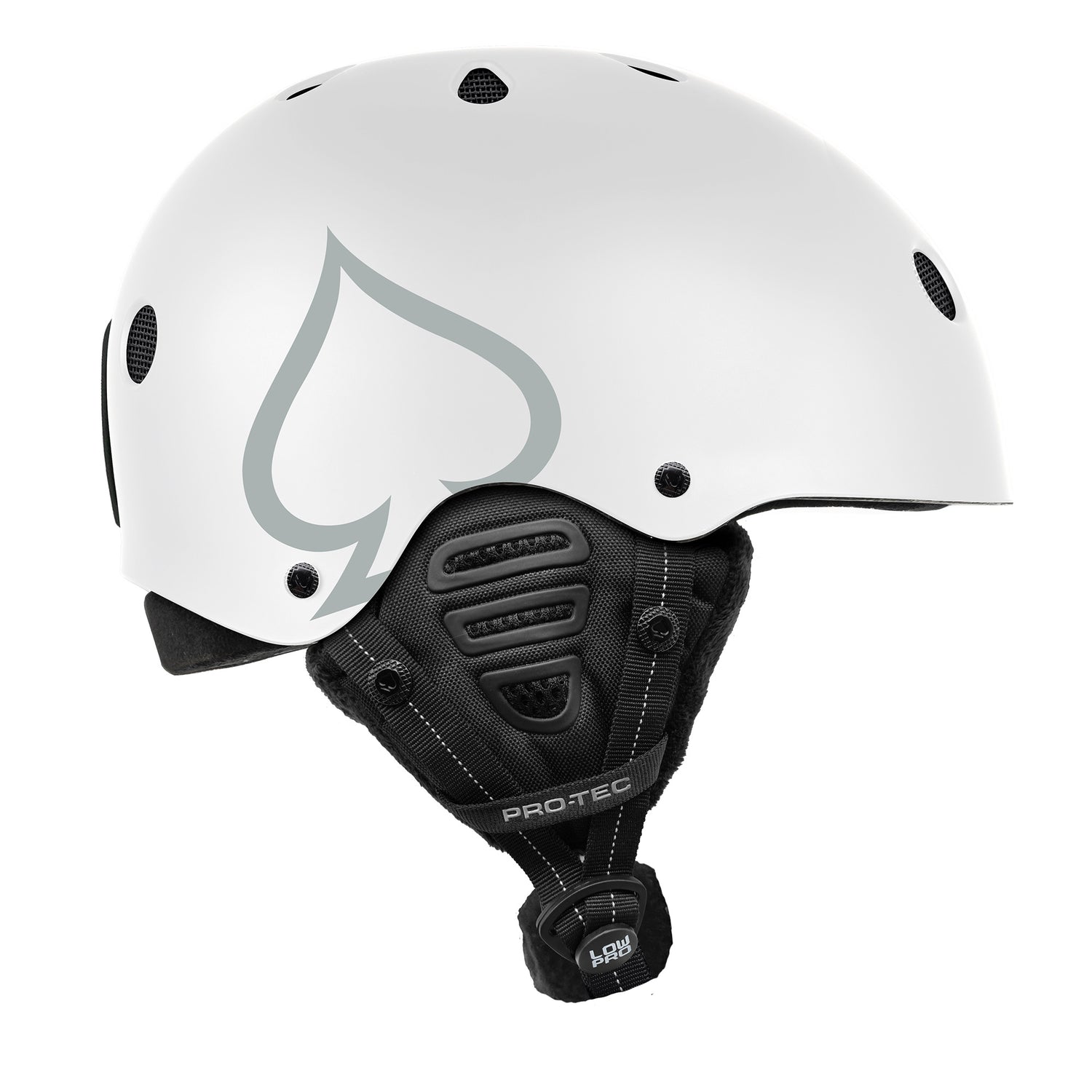 cheap snowboard helmets australia Low Pro Certified Snow Helmet | Gloss White