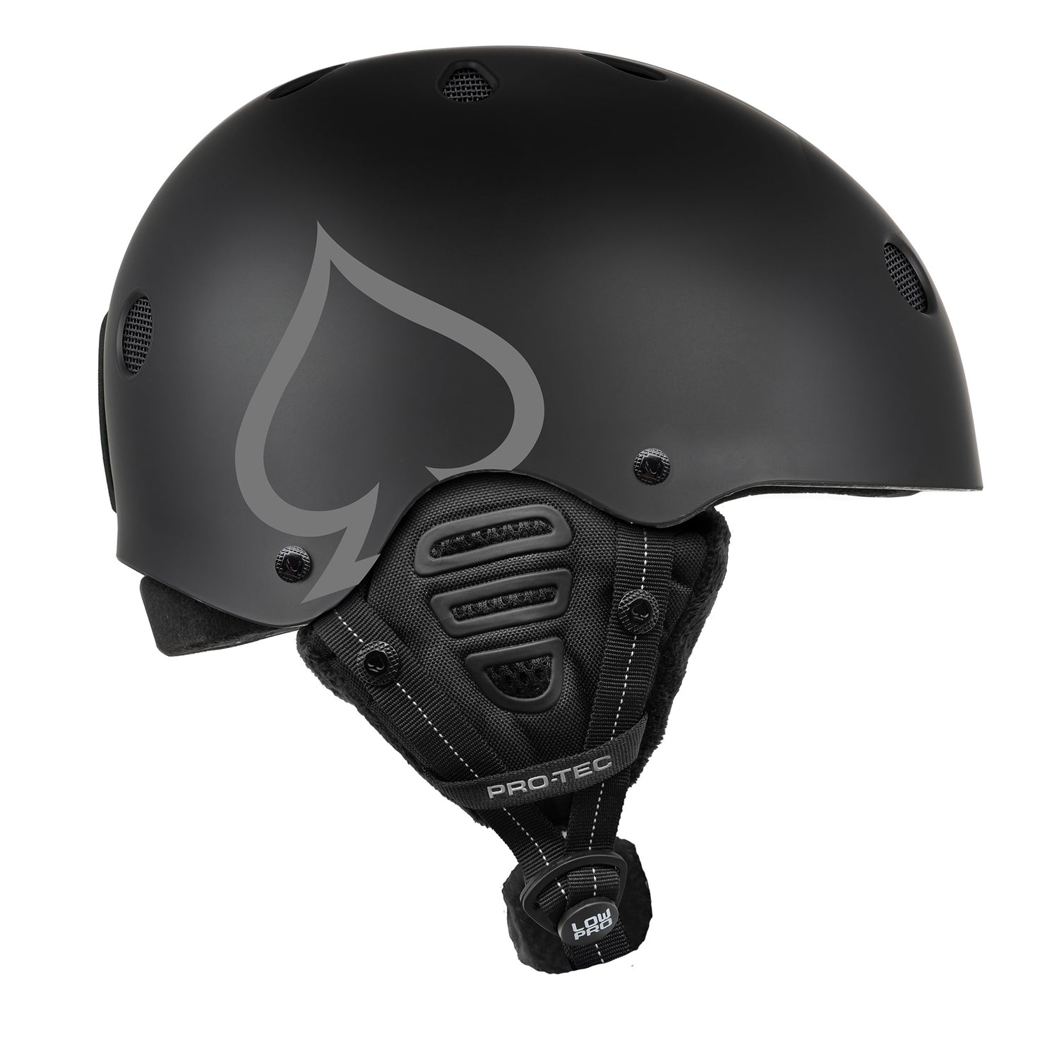 cheap snowboard helmets australia Low Pro Certified Snow Helmet | Matte Black