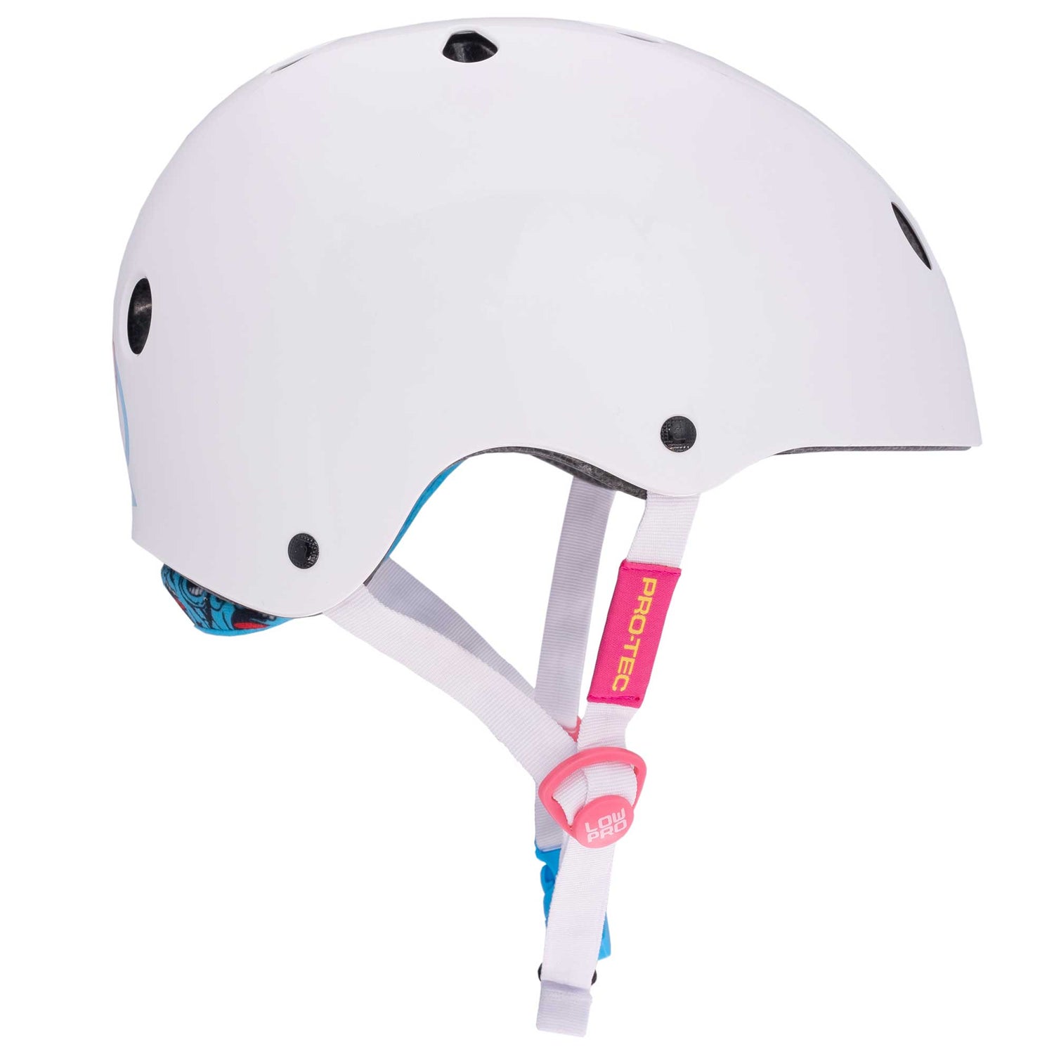 Low Pro Certified Helmet | Santa Cruz Gloss White