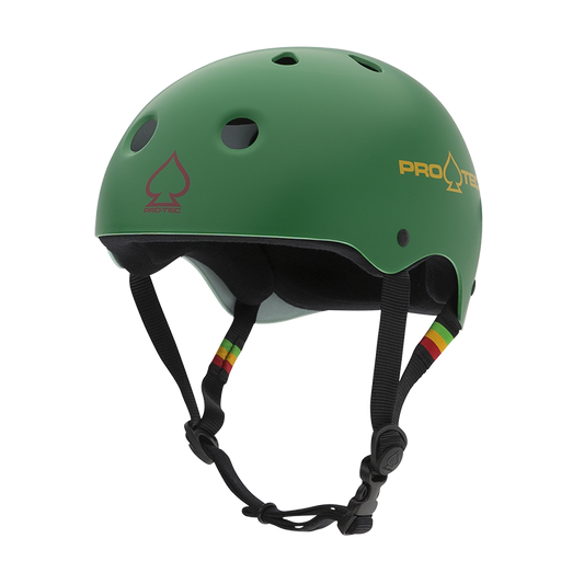 Classic Skate - Matte Rasta Green - Pro-Tec Australia