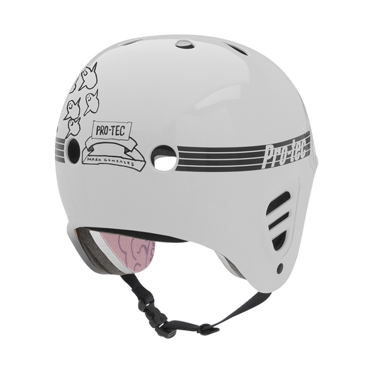 FULL CUT SKATE GONZ - WHITE GLOSS - Pro-Tec Australia