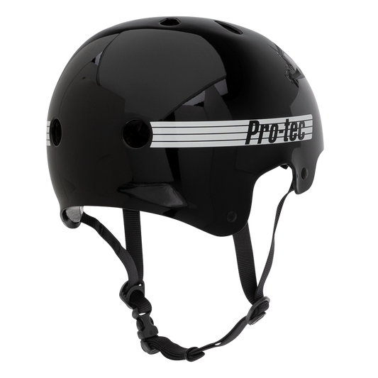 Old School Classic - Gloss Black (Certified) - Pro-Tec Australia