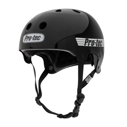 Old School Classic - Gloss Black (Certified) - Pro-Tec Australia
