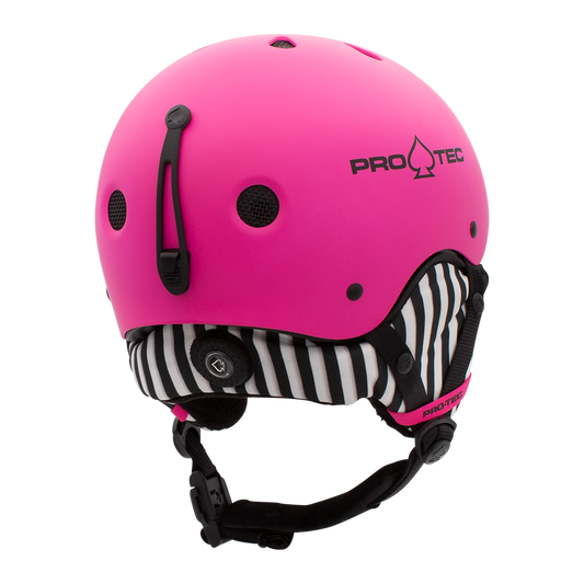 Classic Certified Snow Matte Pink - Pro-Tec Australia
