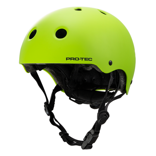 Junior Classic Fit - Matte Lime (Certified) - Pro-Tec Australia